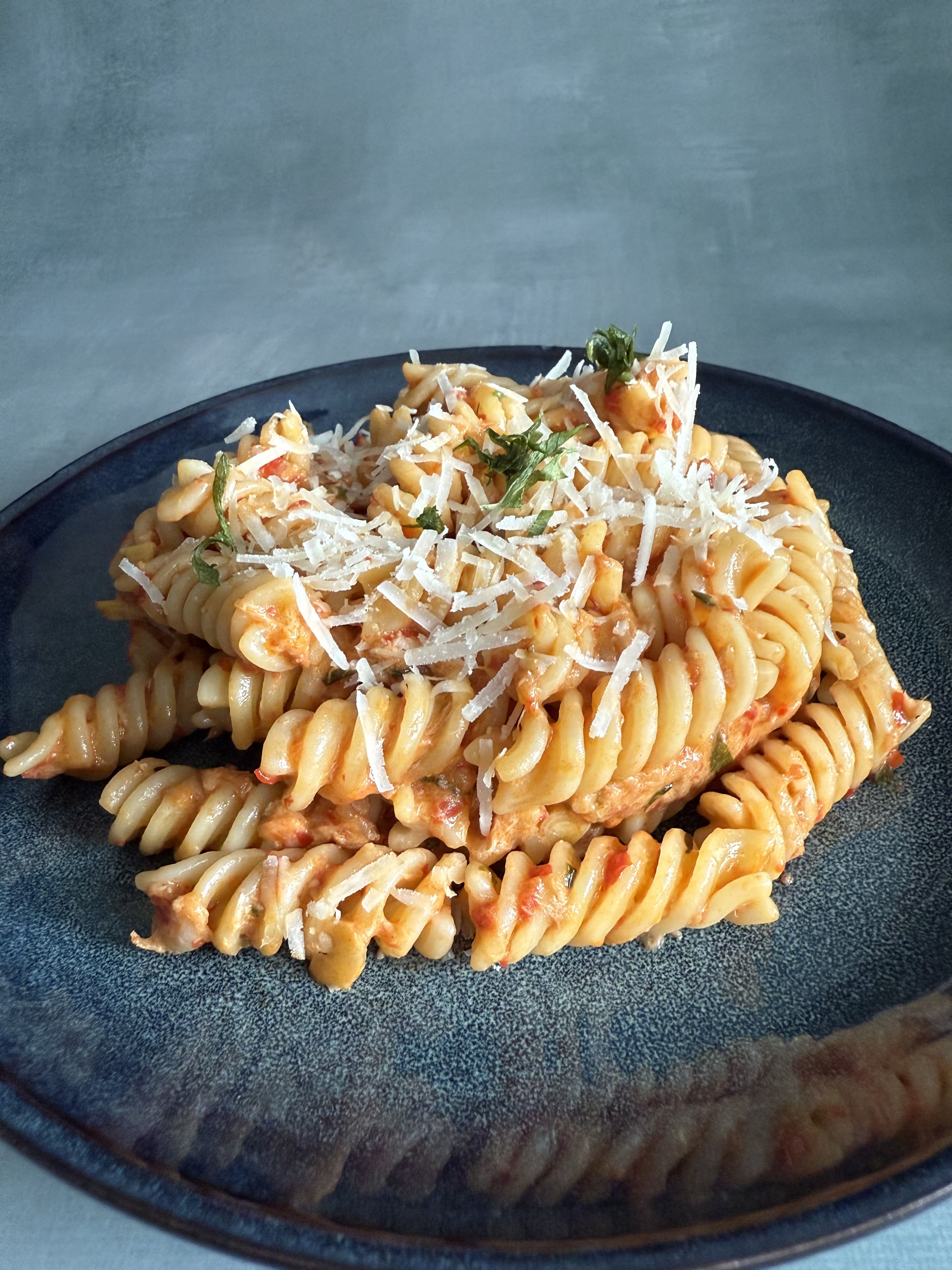 Paste fusilli cu ton