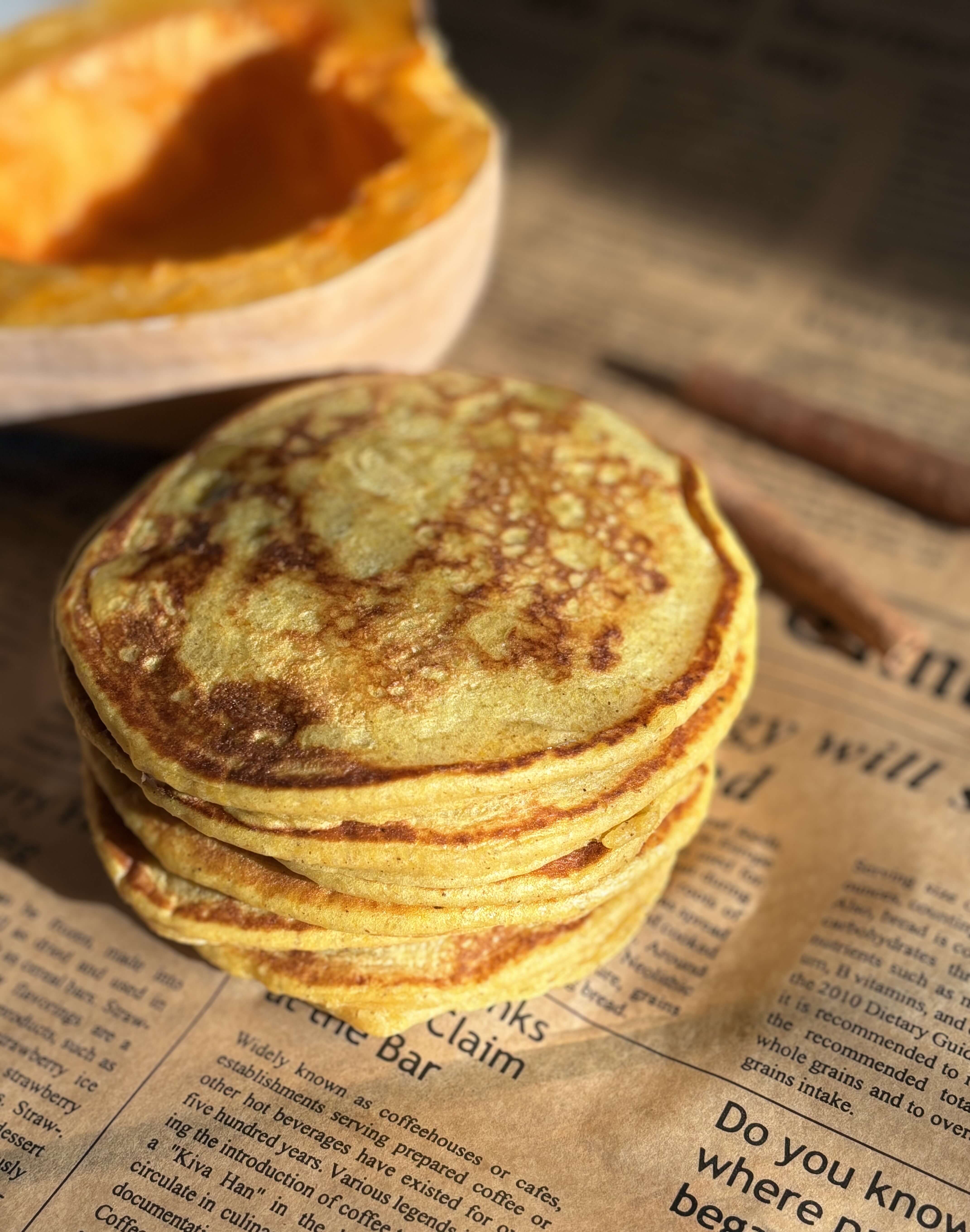 Clătite cu dovleac plăcintar