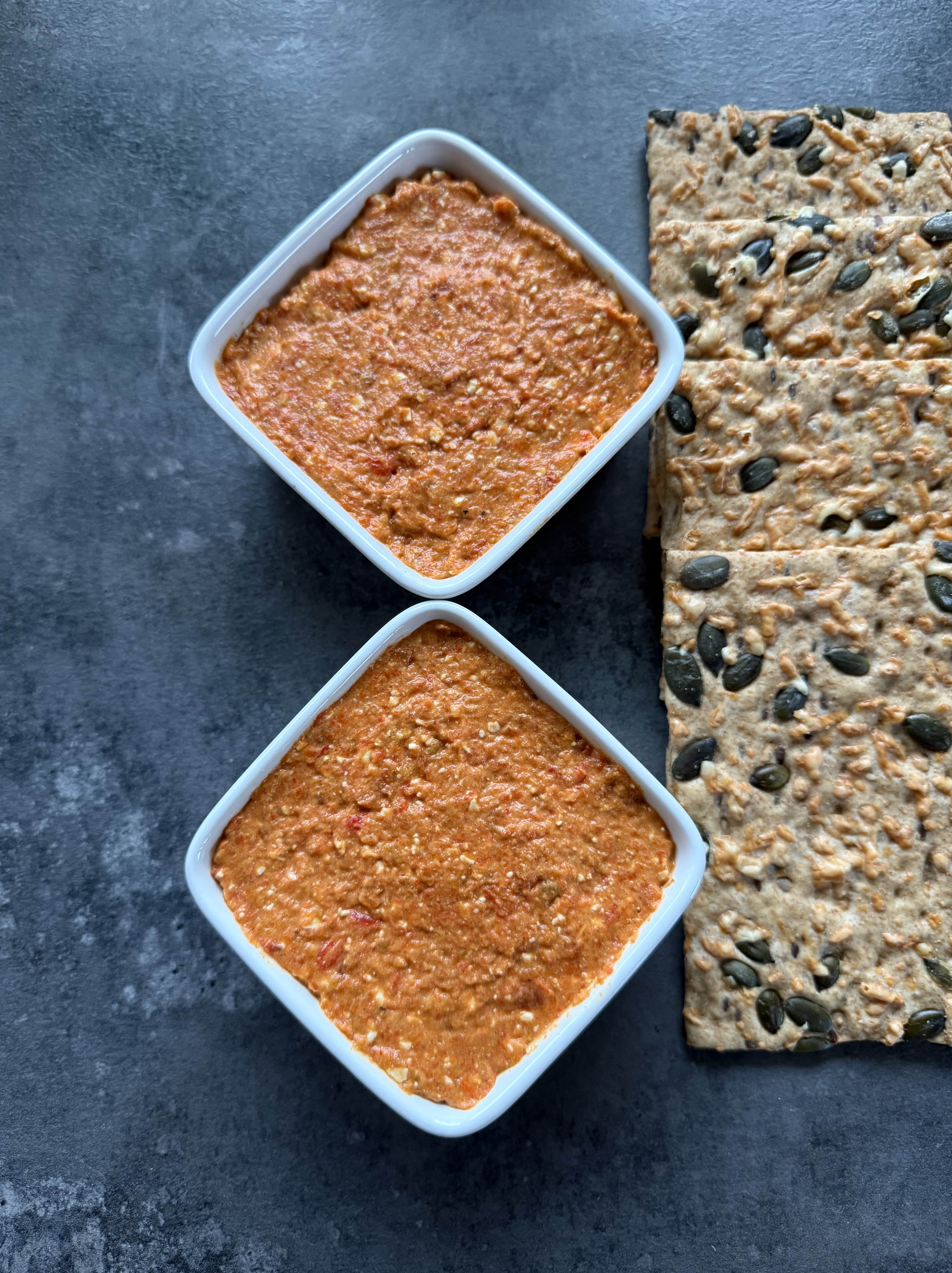 Salată de Ardei Copți cu Feta